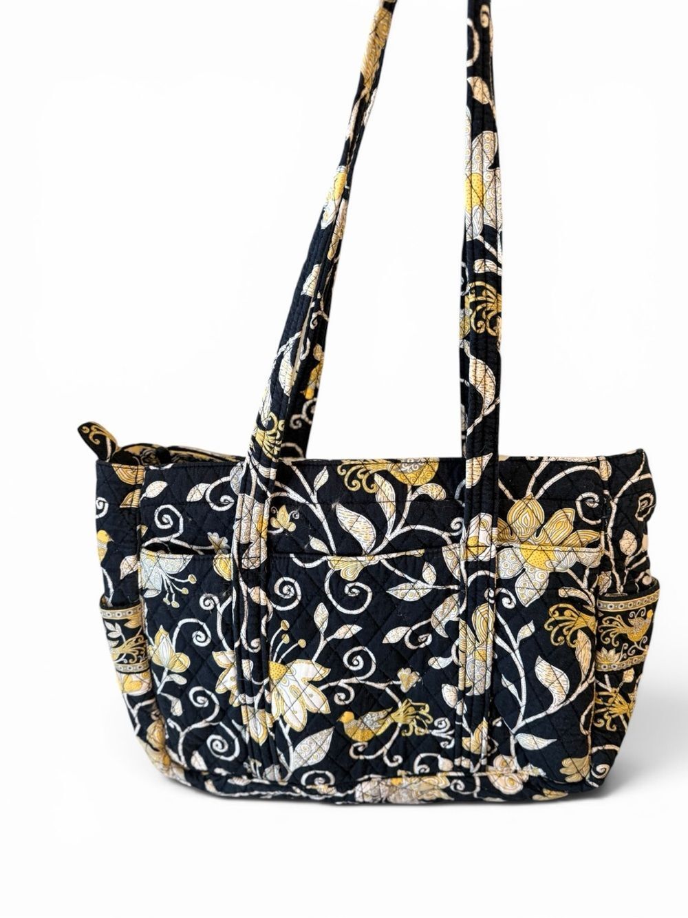 Vera Bradley Yellow Bird Large Tote